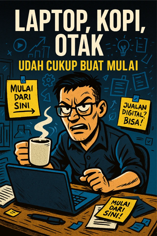 Laptop Kopi Otak - Udah Cukup Buat Mulai