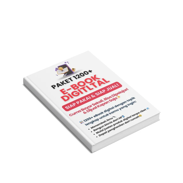 🚀 Paket 1200+ eBook Digital Siap Pakai & Siap Jual!