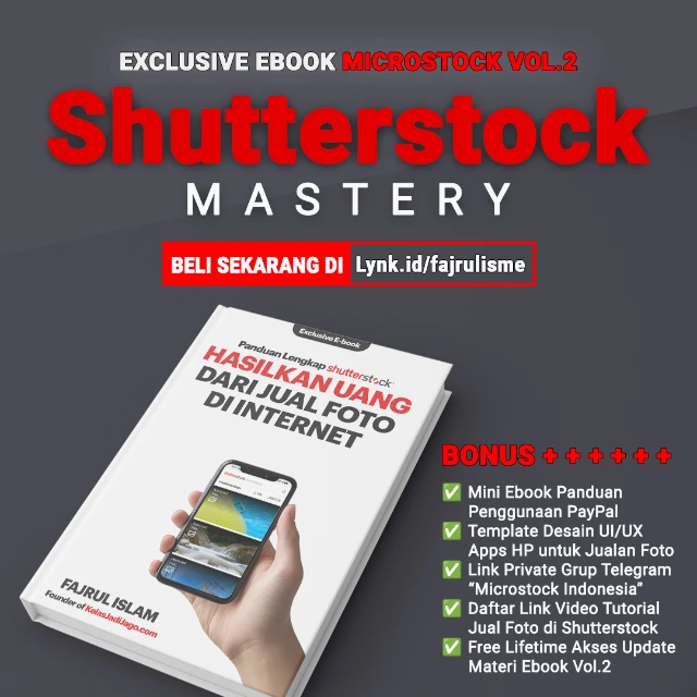 Ebook Microstock Vol.2 - Shutterstock Mastery