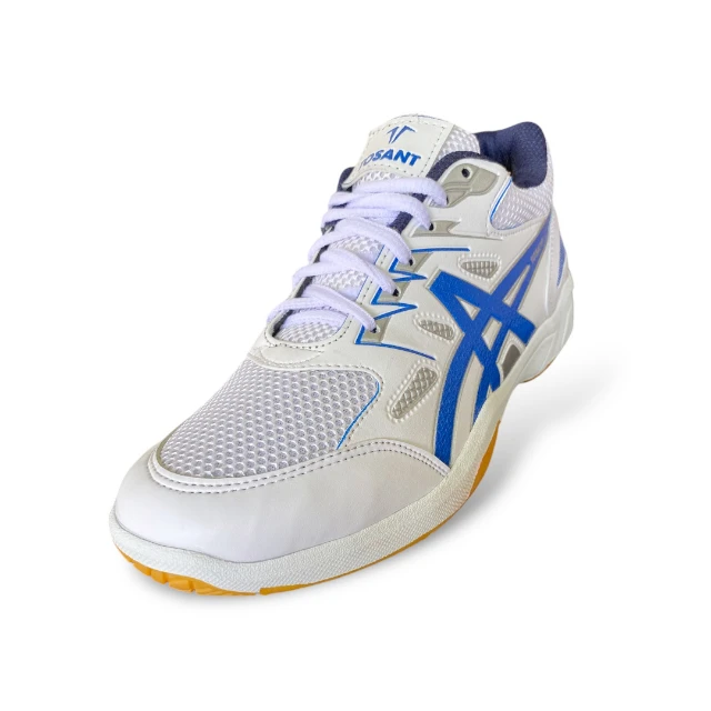 sepatu badminton T biru