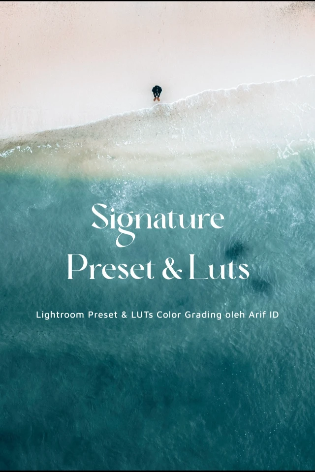 Bundling Signature Lightroom Preset & LUTs