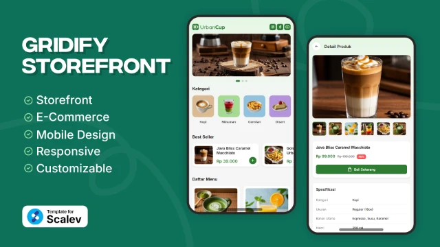 Gridify Storefront Preview