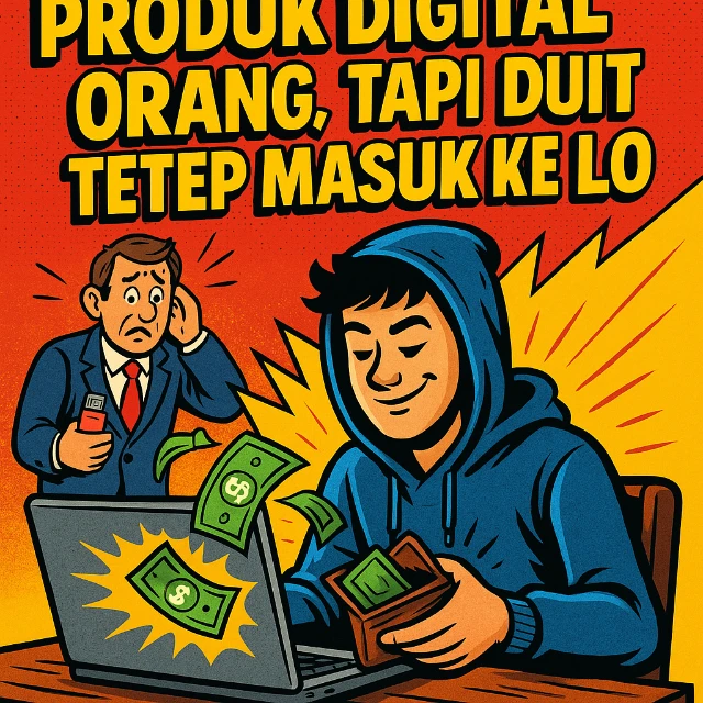 eBook : Bukan Produk Lo Tapi Duitnya Masuk ke Rekening Lo.