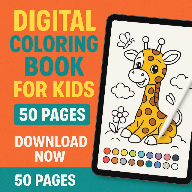 Digital coloring book
