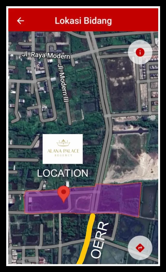 1738085423222-Lokasi Bidang Alana Palace Regency