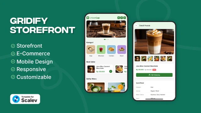 Gridify Storefront Template - Preview 1