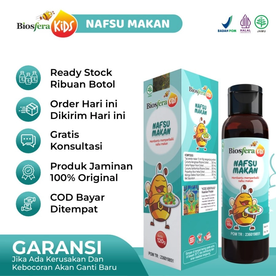 Biosfera Kids Nafsu Makan