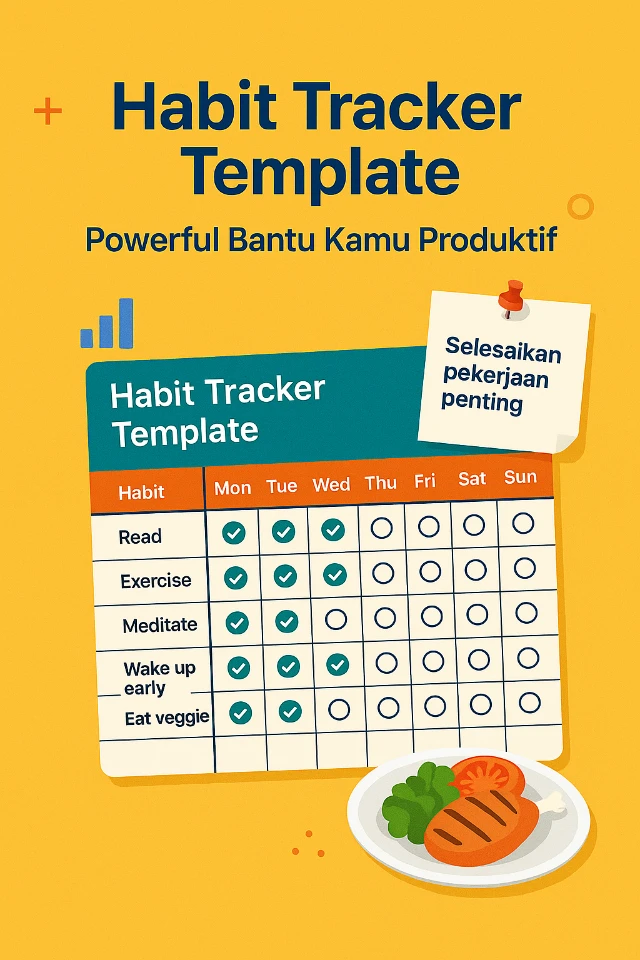 Template Produktivitas