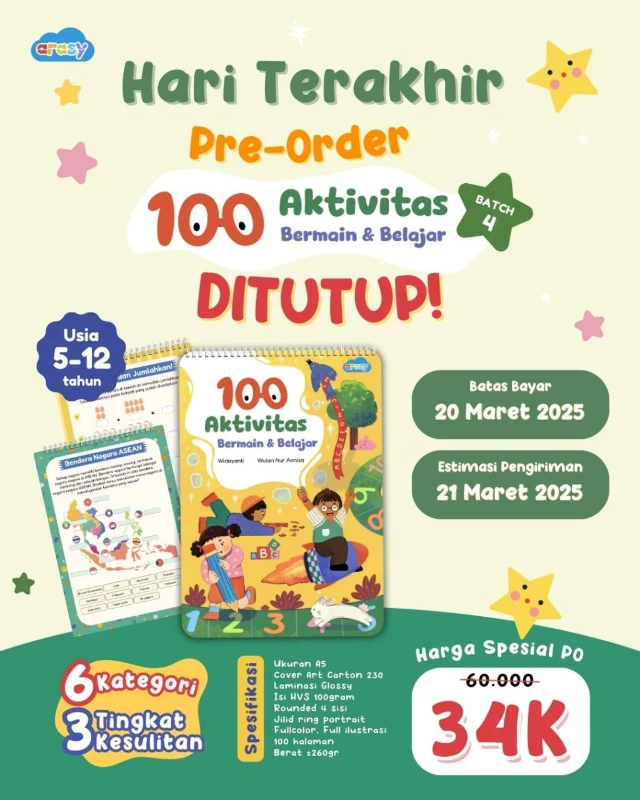 (Upsell) 100 Aktivitas