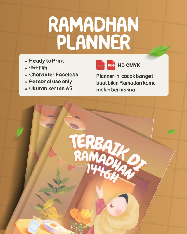 Special Bundling 2 Ramadan Playbook Kids (Laki-laki & Perempuan)