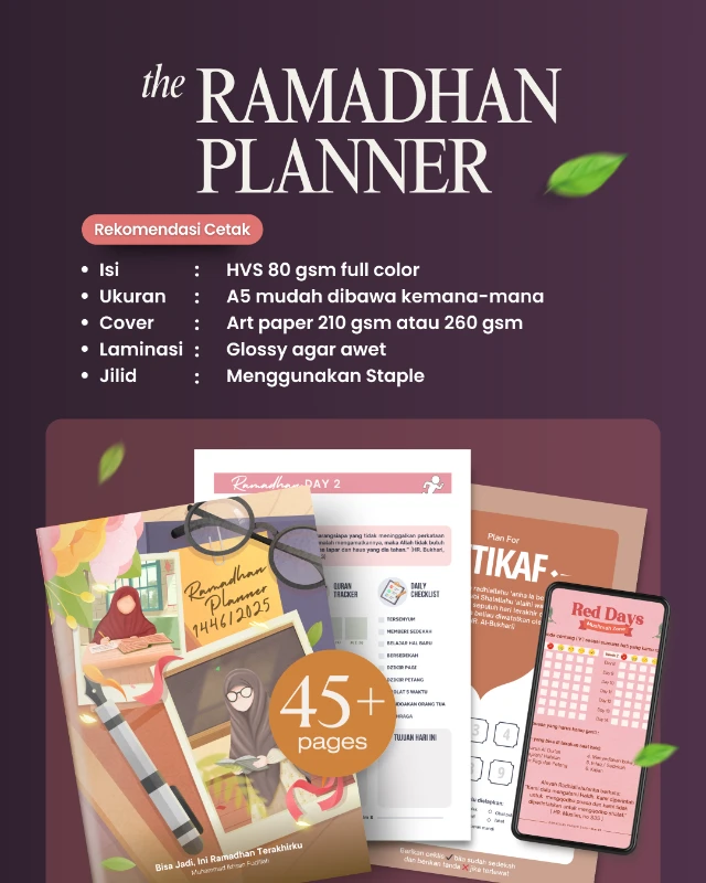 RPP-Ramadan Productivity Planner (Perempuan)
