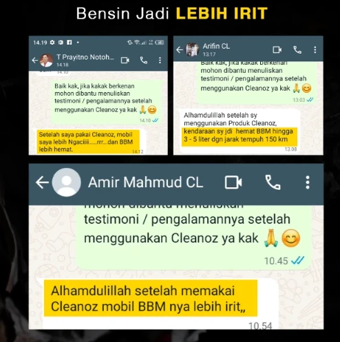 Cleanoz 1 box (4 pcs) - Gratis Emas