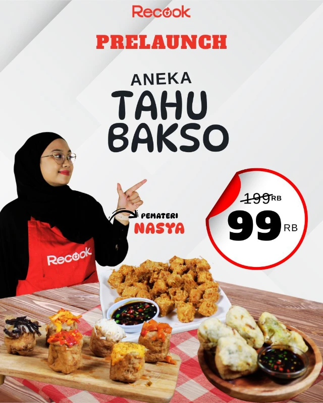 Kelas Tahu Bakso, tahu aci dan tahu kribo