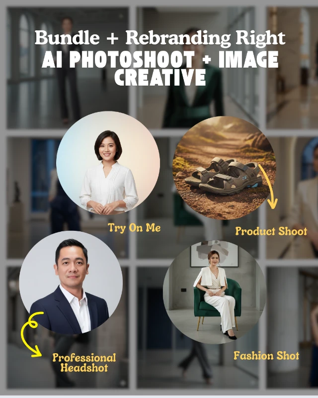 Rebranding Right - Bundle 5 Tools AI Creative Set (Bisa Dijual Kembali)
