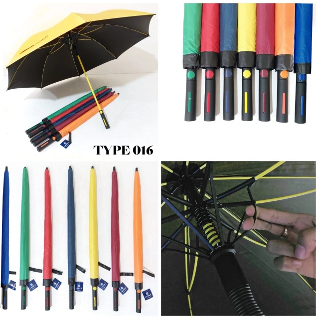 Golf Fiber Rangka Warna (Otomatis) Premium