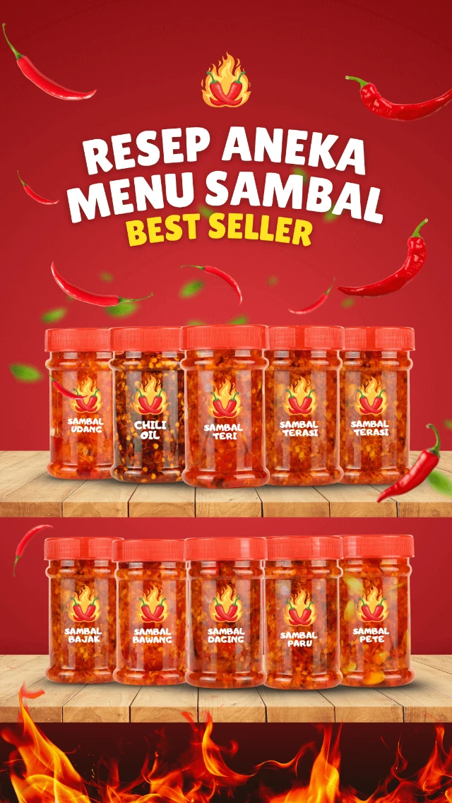 Resep menu aneka Sambal & ayam geprek