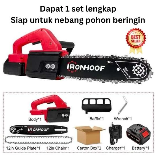 Gergaji Mesin Baterai Portable