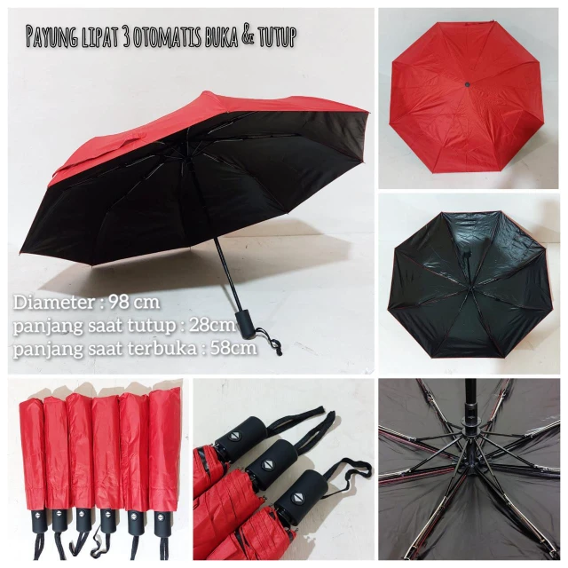 Payung Lipat 3 Otomatis (Premium)
