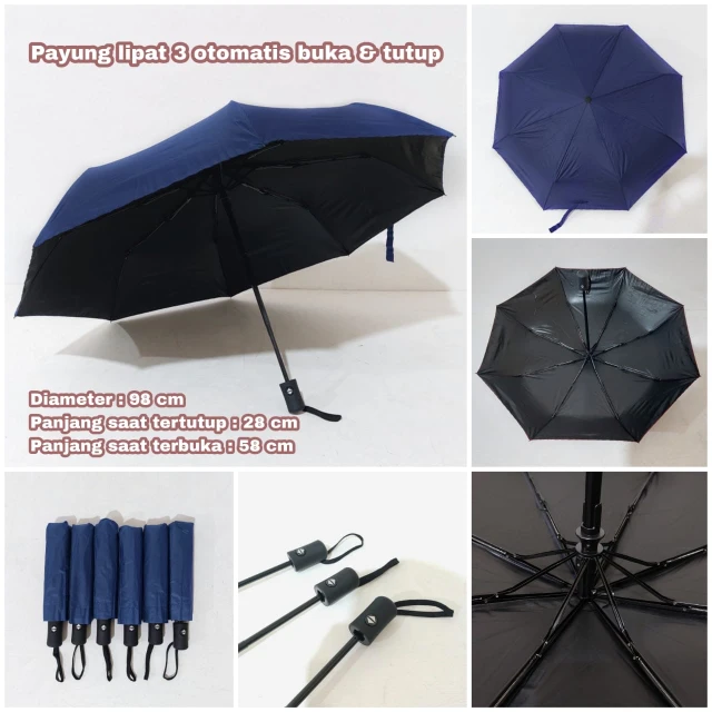 Payung Lipat 3 Otomatis (Premium)