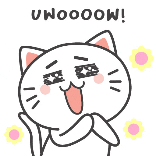 Cat Wow GIF by KIKI.gif