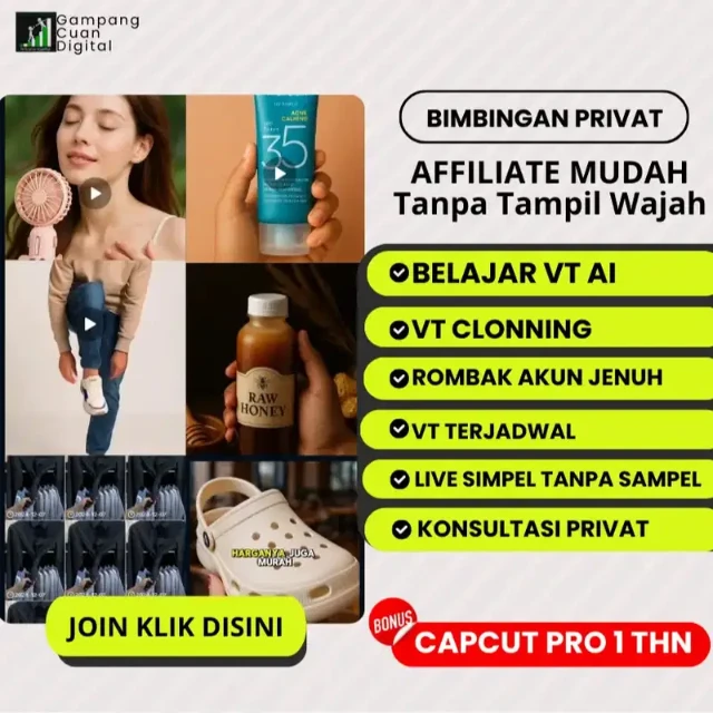 E-Course - GAMPANG CUAN DIGITAL Full Materi E-Course