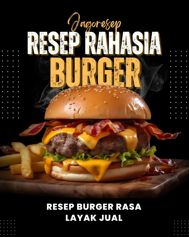 Resep Burger premium - Jagoresep
