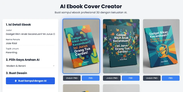 Ebook Cover Creator