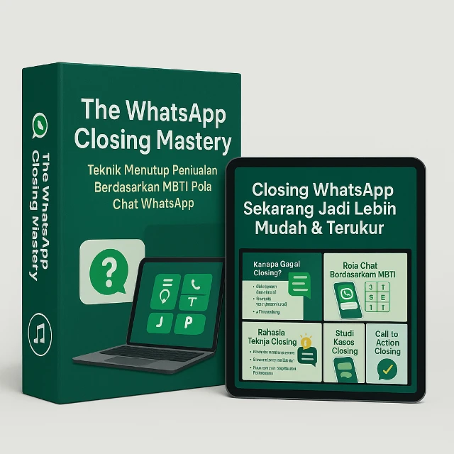 [Bundling] Ebook + Audiobook The Whatsapp closing mastery