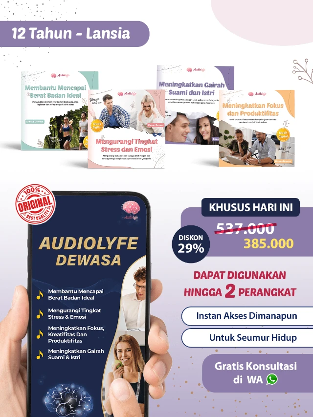Paket AudioLyfe Dewasa Digital IOS