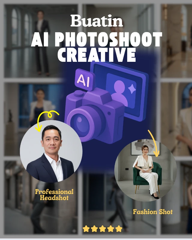 Buatin - AI Photoshoot Creative