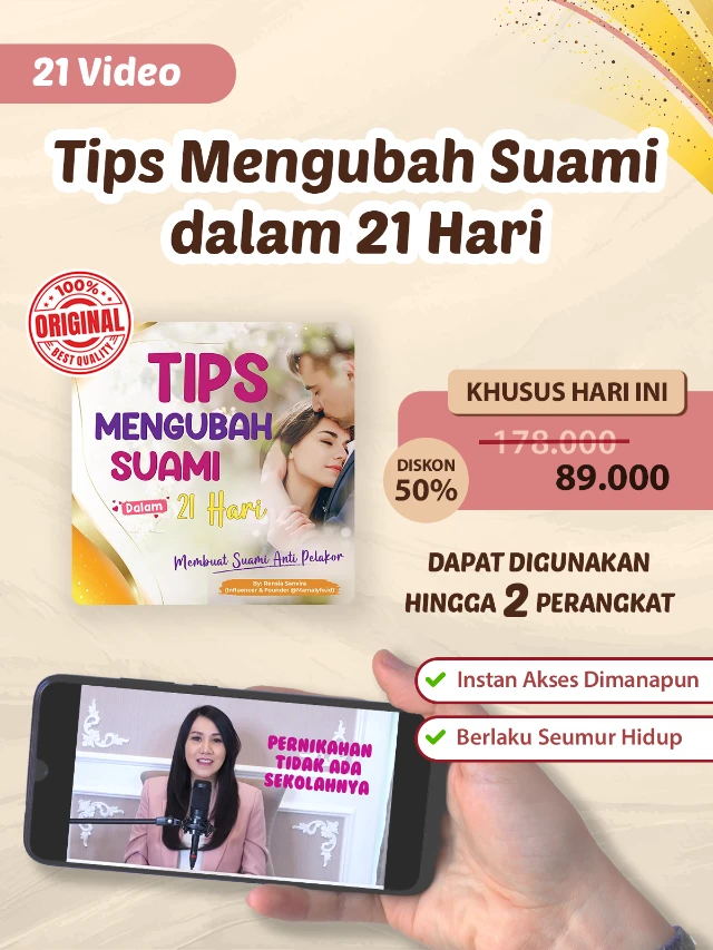Tips Mengubah Suami Dalam 21 Hari IOS