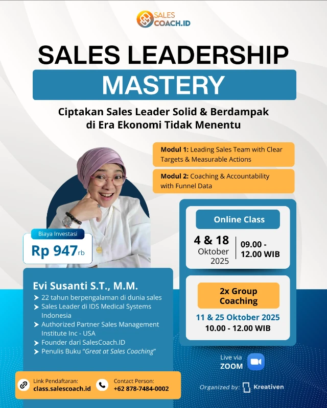 Sales Leader Mastery - Salescoach.id