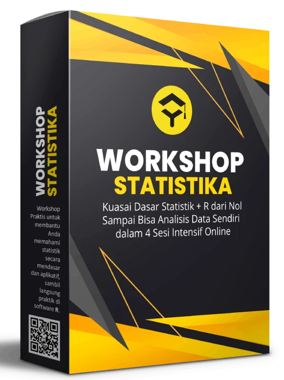 Workshop Statistika: Kuasai Dasar Statistika + R dari Nol hingga Mahir dalam 4 Sesi Intensif Online