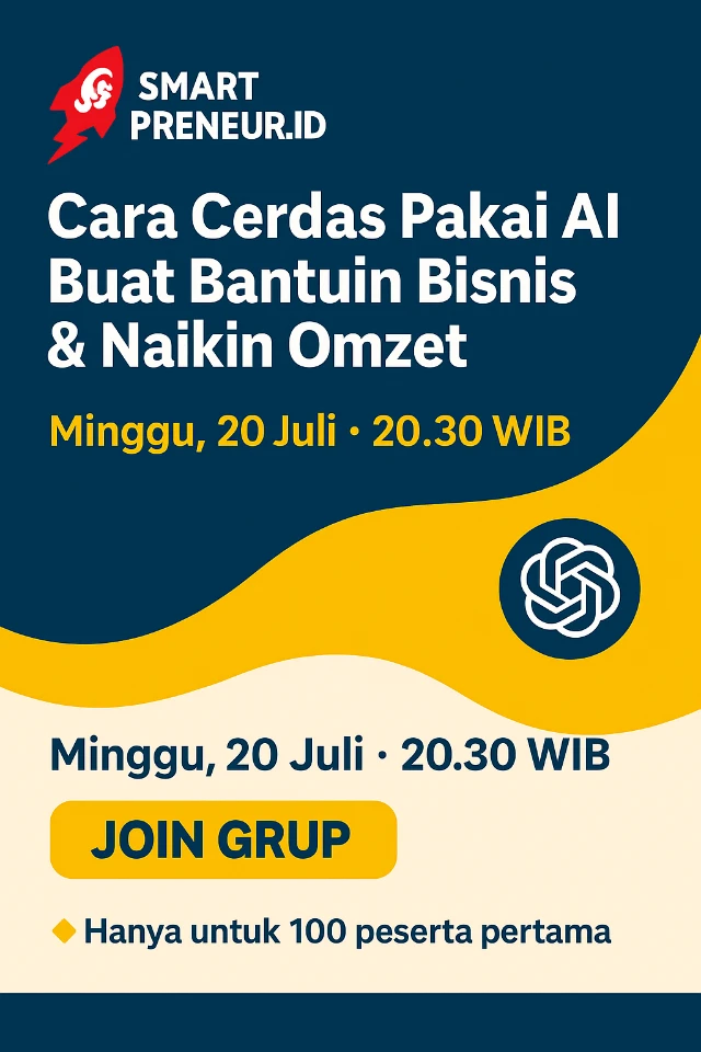 Pendaftaran Webinar AI