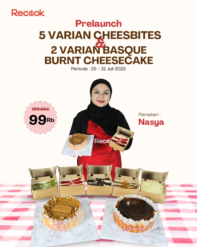 Kelas Burn Cheesecake Dan Cheesebite