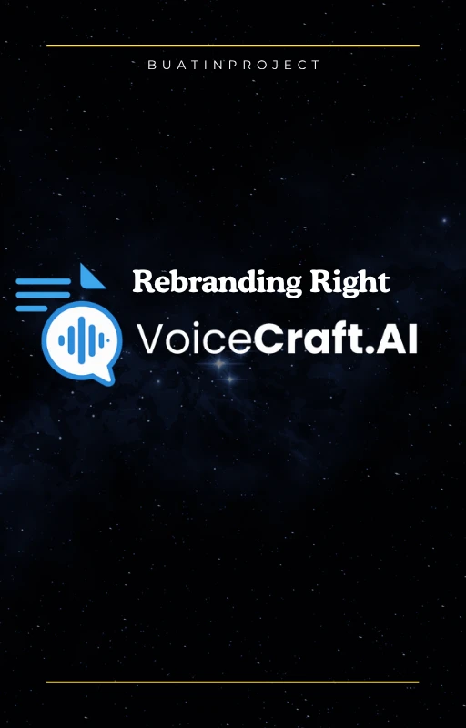 Rebranding Right VoiceCraft.AI + Image Creativ (Bisa Dijual Kembali)