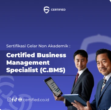 CERTIFIED BUSINESS MANAGEMENT SPECIALIST (C.BMS)