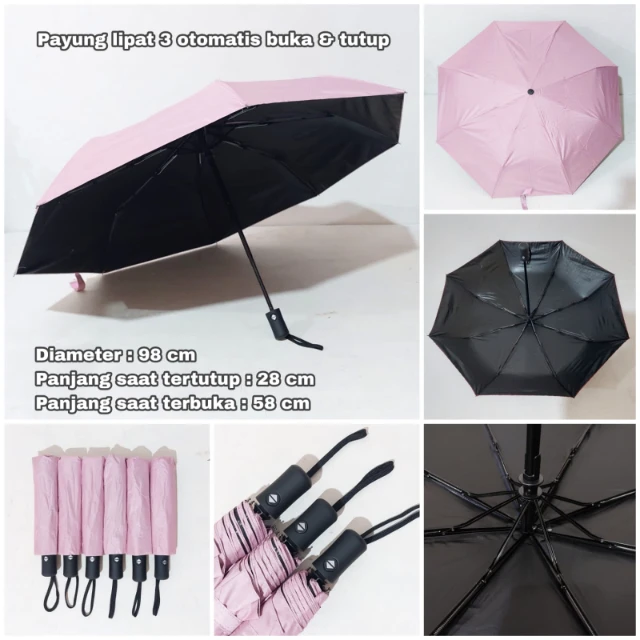 Payung Lipat 3 Otomatis (Premium)