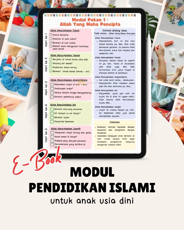 Printable dan Modul Kegiatan Islami