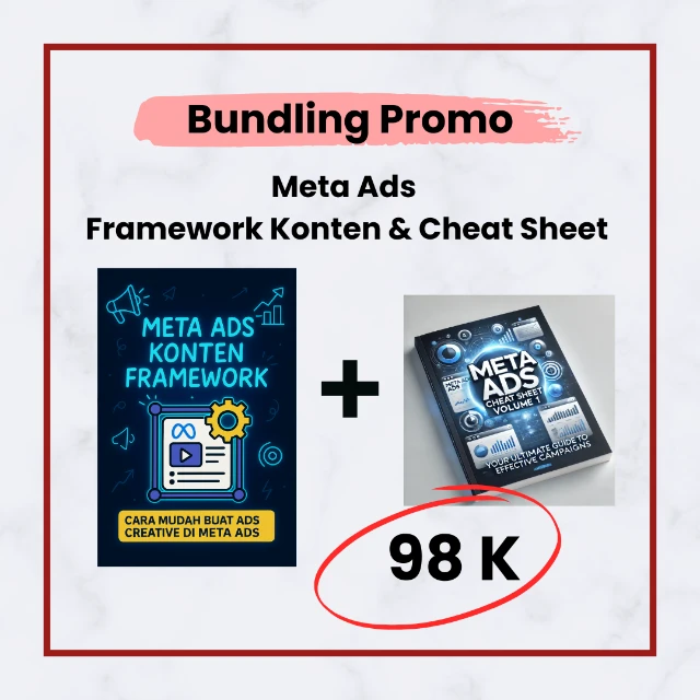 Bundle Meta Ads Framework Konten + Cheat Sheet