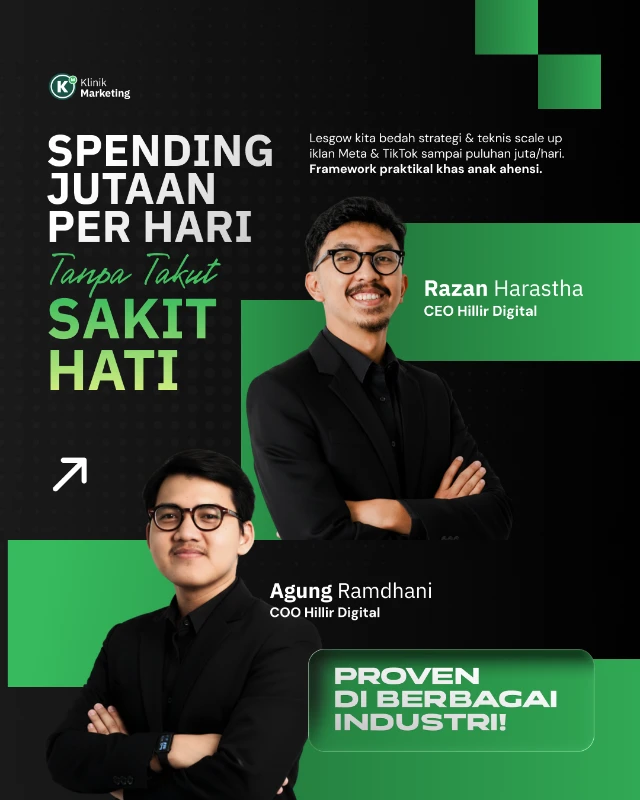 Meta & Tiktok Ads Scale Up Masterclass (Offline Workshop)