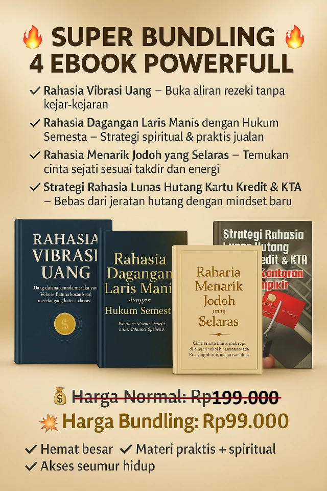 OTO (one time offer Bundling 4 Ebook Powerfull)