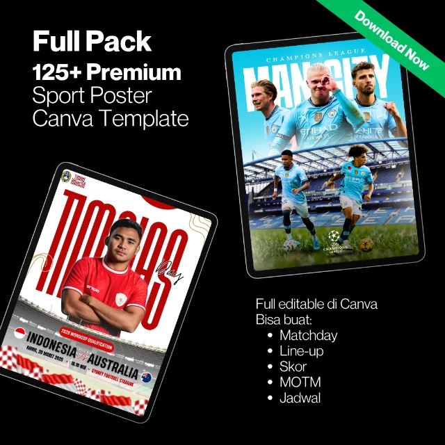 SPORT POSTER CANVA PACK Vol. 1