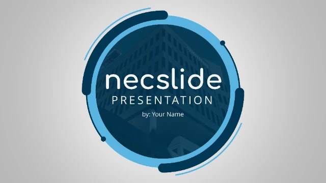 Template PPT -  Necslide