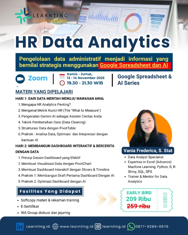HR DATA ANALYTICS USING SPREADSHEET & AI