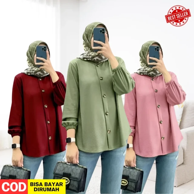 Kayla Blouse Crinkle