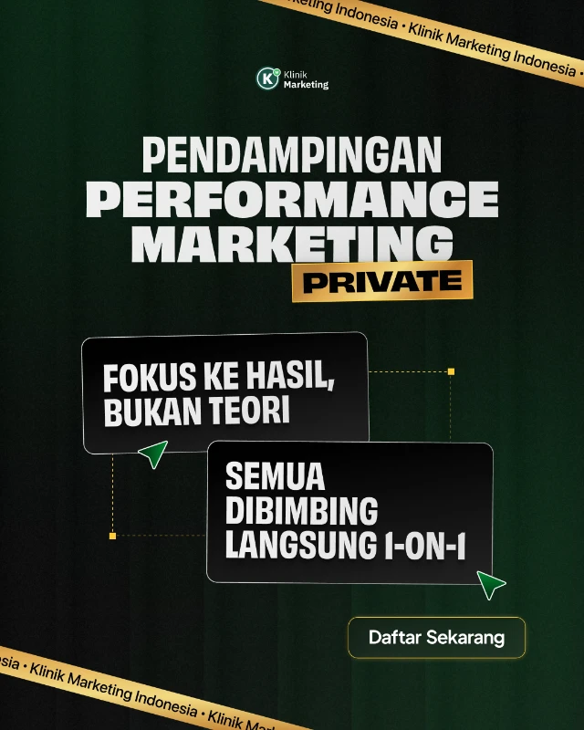 Pendampingan Performance Marketing (Private)