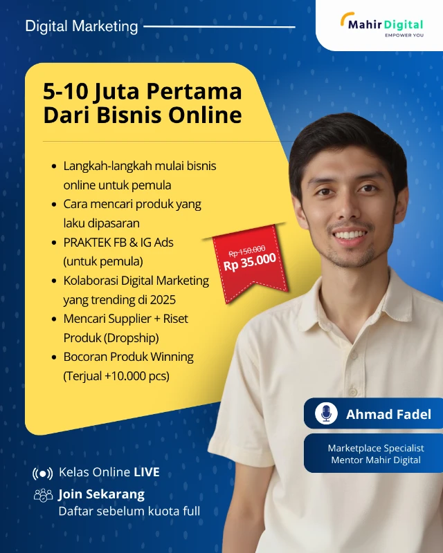 Webinar Digital Marketing Umum