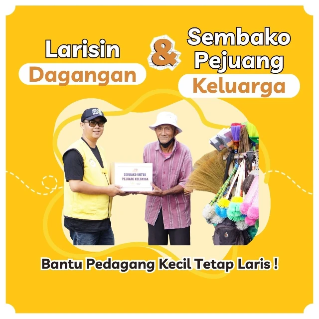 larisin dagangan pejuang keluarga