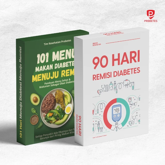 (Bundling 2 Ebook) 90 Hari Remisi Diabetes & 101 Menu Makan Diabetesi Menuju Remisi